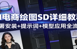 AI电商绘图SD详细教程:部署安装+提示词+模型应用全流程