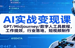 AIʵսֿΣGPT/Midjourney/˹߽̳̣Чҵأ