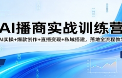 AI����ʵսѵ��Ӫ��AIʵ��+�����+ֱ������+˽�������ȫ���̽�ѧ