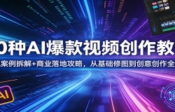 50��AI������Ƶ������ѧ��Ӱ�Ӱ������+��ҵ��ع��ԣ��ӻ�����ͼ�����ⴴ