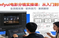 ComfyUI电影分镜实操课:分镜一致性,全流程AI视频制作,零基础也能做专业