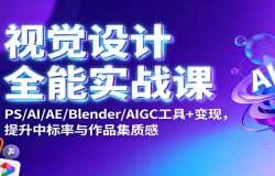 ӾȫʵսΣPS/AI/AE/Blender/AIGC+֣бƷ